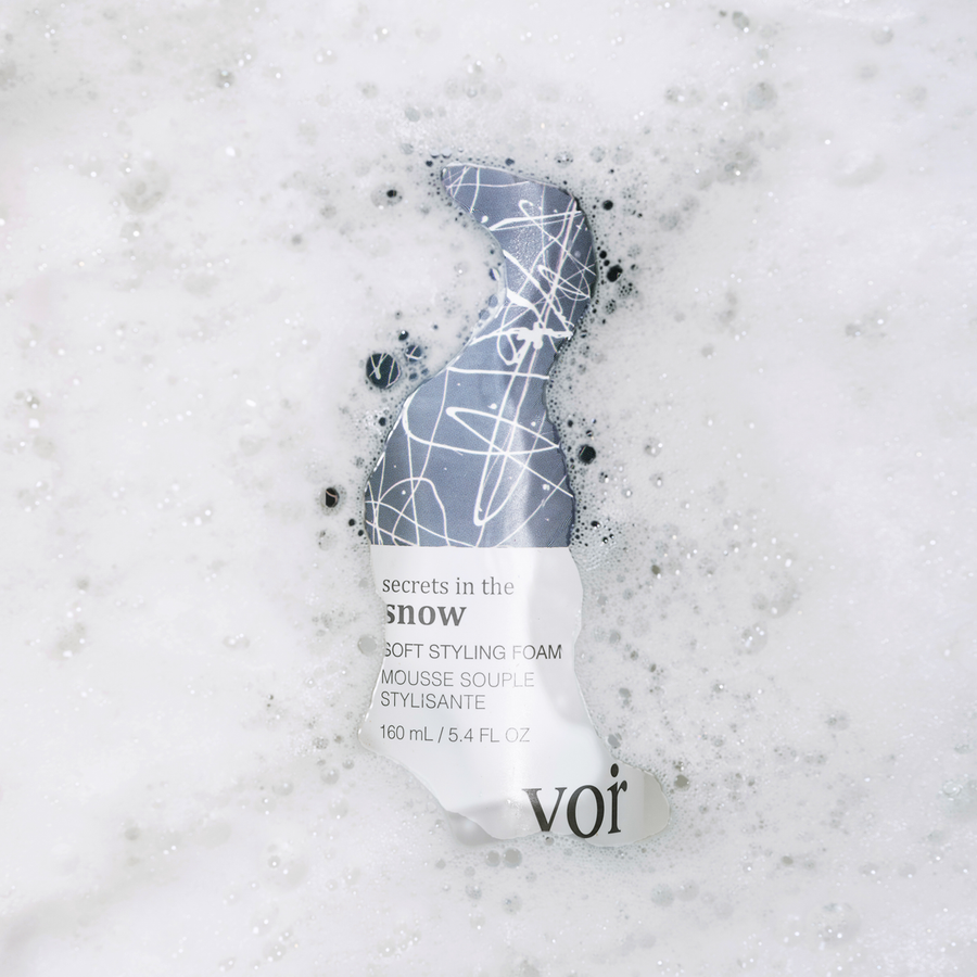 Secrets in the Snow: Soft Styling Foam – Voir Hair Canada